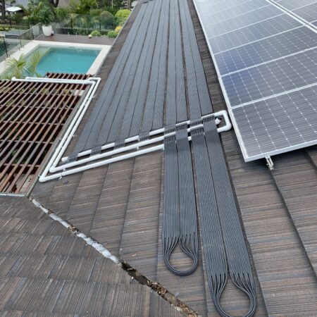 Eco Solar Pool Heating - solar pool heating install@ Upper Coomera-1